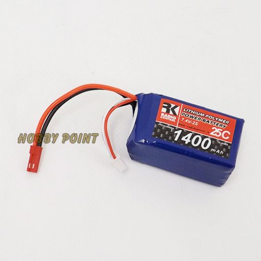 Immagine di 7,4 LIPO 1400MAH 25C SPINETTA BEC