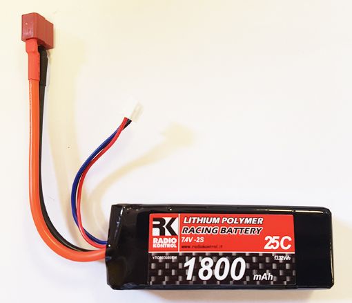 Immagine di 7,4V 1800MAH 25C