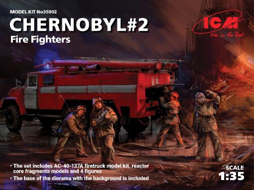 Immagine di 1/35 CHERNOBIL 2 FIRE FIGHTERS