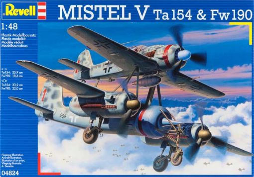 Immagine di 1/48 MISTEL V TA154 & FW190