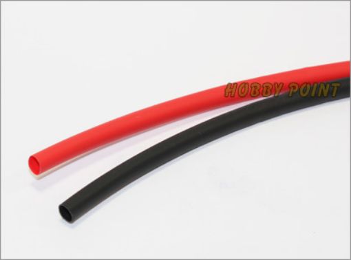 Immagine di TUBETTO TERMORET. 4,0 MM x 1000 ROSSO/NERO