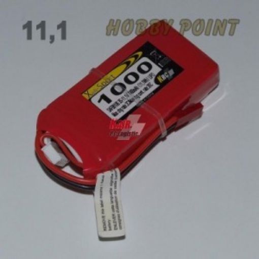 Immagine di LIPO XELL-SPORT 11,1V 1000MAH 3S 20C