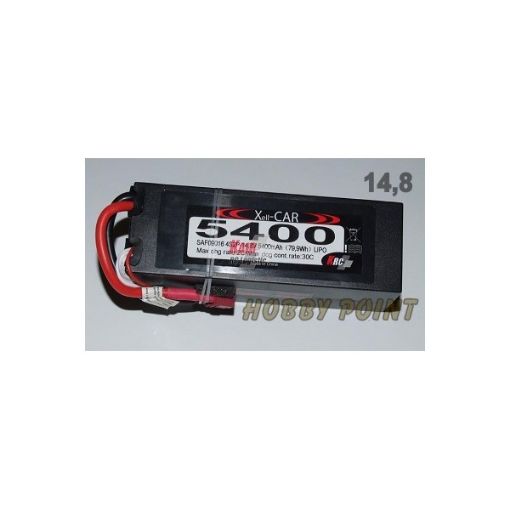 Immagine di LIPO-XELL CAR 14,8V 5400MAH 30C DEANS