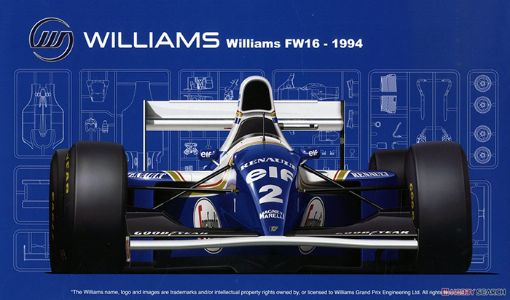 Immagine di 1/20 WILLIAMS FW16-GA RENAULT S.MARINO GP