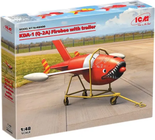 Picture of 1/48 KDA-1 (Q-2A) FIREBEE WITH TRAILER