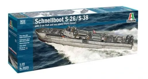 Immagine di 1/35 SCHNELBOOT S-26/S-38