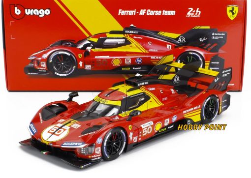 Immagine di 1/18 FERRARI 499P 3,0L TURBO V6 AF CORSE