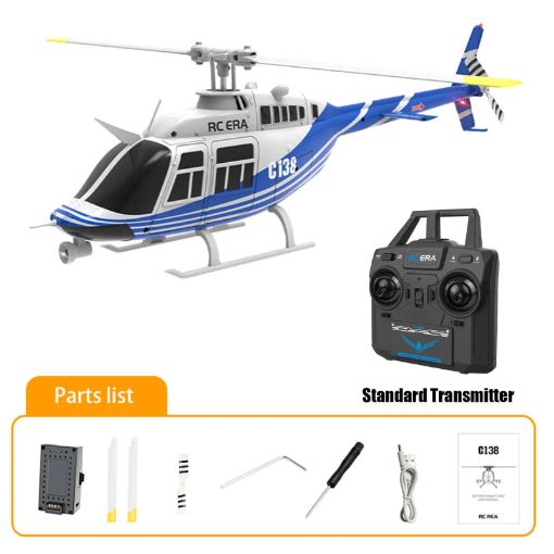 Immagine di RC ERA C138 BELL 206 6CH 1:33 2,4GHZ RTF