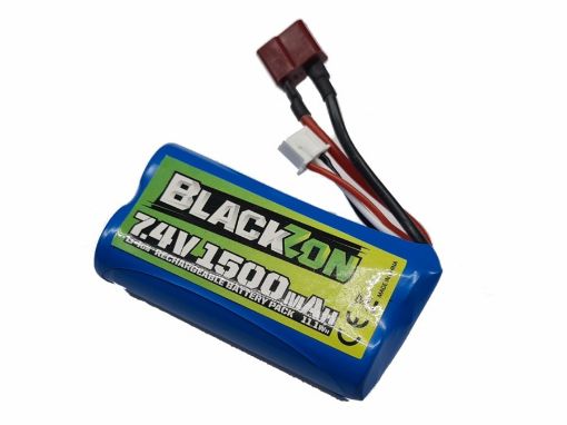 Immagine di PACCO BATTERIA LION 7,4V 1500MAH T PLUG