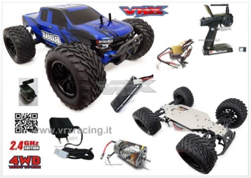 Immagine di MEGA TRUCK THOR 1/10 TELAIO METALLO