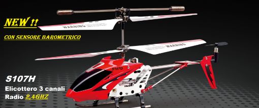 Immagine di R/C HELICOPTER WITH ALTITUDE HOLD 2,4G