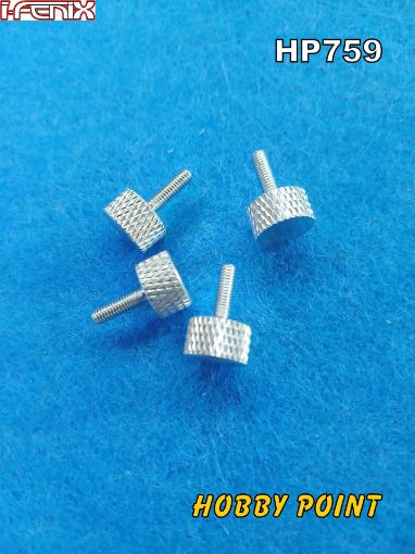 Immagine di FERMI IN ERGAL PER ALETTE FERMA BATTERIE (4pz.)