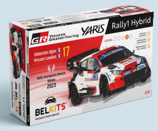 Immagine di 1/24 TOYOTA YARIS GAZOO RACING RALLY1 HYBRID RALLY