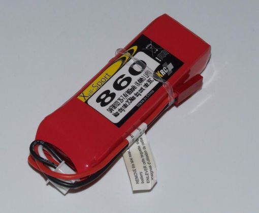 Immagine di 7,4V 860MAH