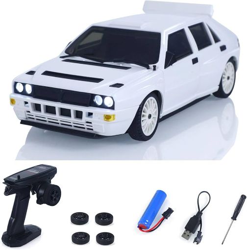 Immagine di 1/20 4WD 2,4G RC DRIFTING CAR BIANCO